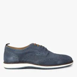 Men Wingtip Lace-Up Derby Shoes-image-6