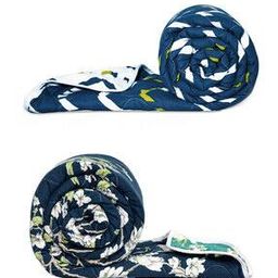 Set of 2 Printed Microfiber Reversible Single Comforters-32