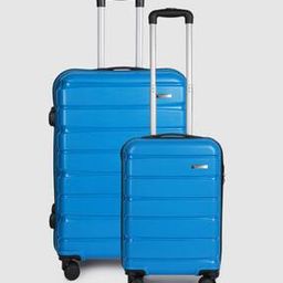 Set of 2 360 Degree Rotating Wheel Hard Body Trolley-image-4