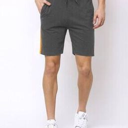Flat-Front  Bermudas Shorts with Drawstring Waist-image-98