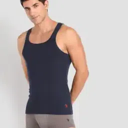 Square-Neck Cotton Vest-image-92