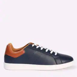 Men Low-Top Lace-Up Sneakers-image-62