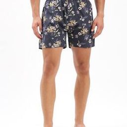 Men Floral Print Boxers with Elasticated Waist-picture-12