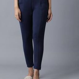 Solid Leggings with Elasticated Waistband-image-16