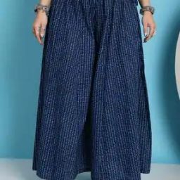 Women Printed Shararas with Elasticated Waist-image-11