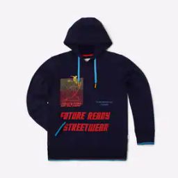 Graphic Print Hooded Sweatshirt-picture-15