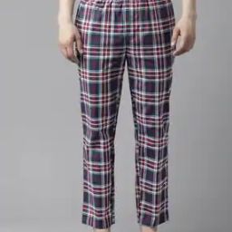 Men Checked Pyjamas with Insert Pockets-image-83