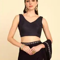 Women Back Open Blouse-26