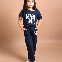 Graphic Print Pants with Top-image-50