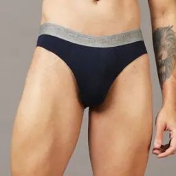 Men Briefs with Elasticated Waist-image-5