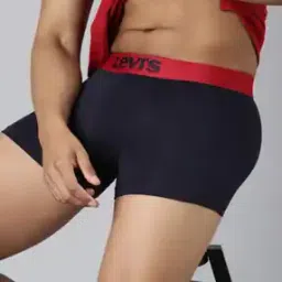 Men Trunks with Logo Elasticated Waistband-image-39