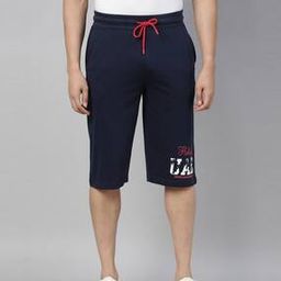 Flat-Front Shorts with Drawstring Waist-image-6
