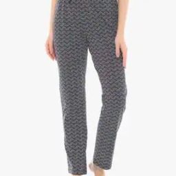 Printed Pyjamas with Elasticated Drawstring Waist-image-47