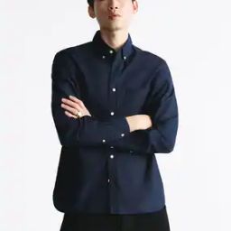 Men Tailored Fit Shirt with Patch Pocket-image-47