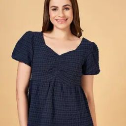 Women Geometric Print Regular Fit Top-image-20