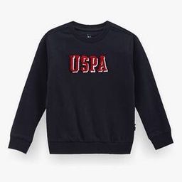 Boys Brand Embroidered Regular Fit Cotton Round-Neck Sweatshirt-30