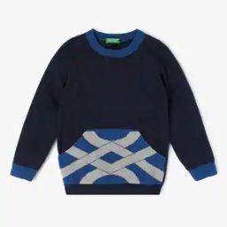 Boys Knit Regular Fit Pullover-image-63