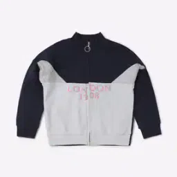 Colourblock Zip-Front Sweatshirt-image-18
