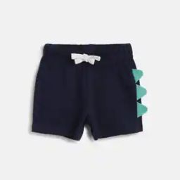 Boys Mid-Rise Regular Fit Flat-Front Shorts-26