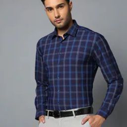 Men Checked Slim Fit Shirt-image-40