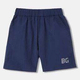 blue giraffe Boys Regular Fit Shorts with Elasticated Waist-picture-13