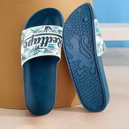 Women Slip-On Tropical Print Flip-Flops-35