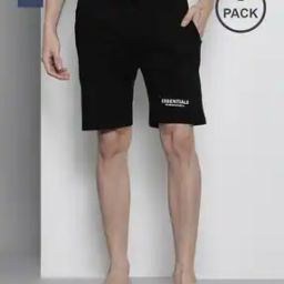 Pack of 2 Mid-Rise Shorts-36