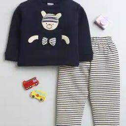 Unisex Striped T-Shirt & Joggers Set-picture-41