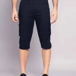 Cargo Shorts with Elasticated Waist-picture-11