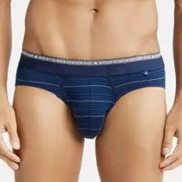 US67 Super Combed Cotton Elastane Stretch Stripe Brief with Ultrasoft Waistband-image-26