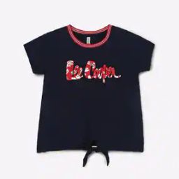Brand Print Crew-Neck T-shirt-picture-40