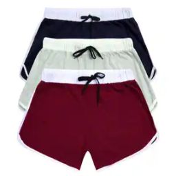 Girls Pack of 3 Regular Fit Bermuda Shorts-image-36
