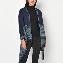 Intarsia Knit Open-Front Shrug-37