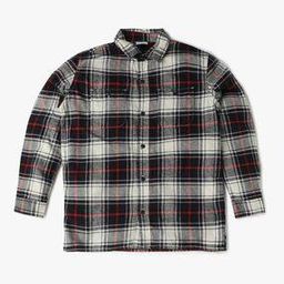 Plaid Checked Relaxed Fit Flannel Shirt-image-74