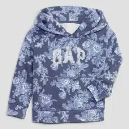 LoveShackFancy Floral Logo Printeed Hoodie-16