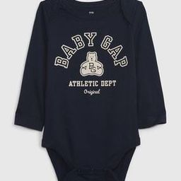 Logo Print Cotton Bodysuit-image-118