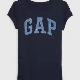 Brand Print Round-Neck T-Shirt-image-96