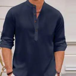Men Regular Fit Short Kurta-image-55