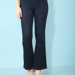 Men Washed Bootcut Jeans-16