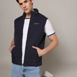 Zip-Front Puffer Jacket-image-1