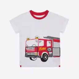 Graphic Print Crew-Neck Cotton T-shirt-image-90