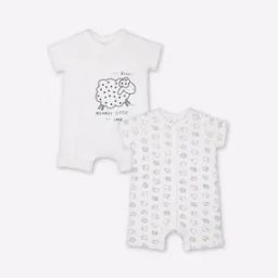 Pack of 2 Printed Rompers-picture-29