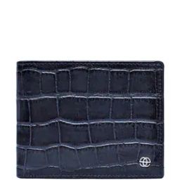 Men Croc-Embossed Bi-Fold Wallet-image-7