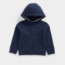 Hooded Sweatshirt with Ribbed Hem-image-97