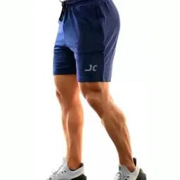Typographic Print Knit Shorts with Insert Pockets-image-13