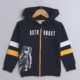 bumzee Boys Graphic Print Regular Fit Hoodie-picture-47