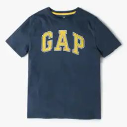 Brand Print Round-Neck Cotton T-Shirt-image-70
