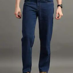 Men Mid-Rise Baggy Jeans-image-43