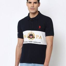 u.s. polo assn. Colourblock Slim Fit Polo T-Shirt-picture-5
