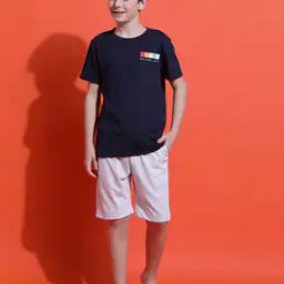 Boys Cotton Night Suits-50
